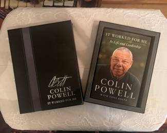 "It Worked for Me" Autographed by Colin Powell