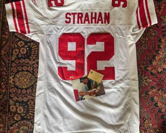 Reebok NFL New York Giant's Michael Strahan Autographed Jersey with COA / Size 48 / Brand New Never Worn / 2 Available