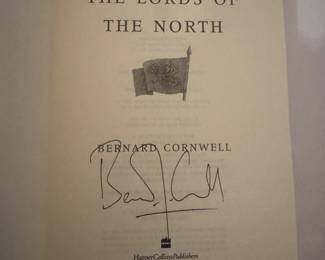 "The Lords of the North" Autographed by Bernard Cornwell (2 Available)