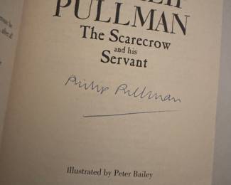"The Scarecrow and his Servant" Autographed by Philp Pullman