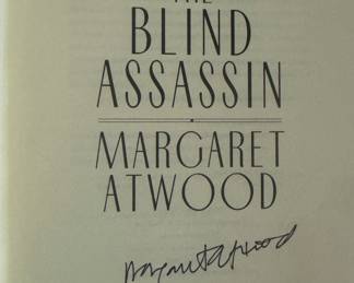 "The Blind Assassin" Autographed by Margaret Atwood