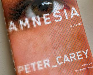 "Amnesia"	Autographed by Peter Carey (2 Available)