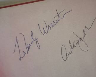 "Pamela's First Musical" Autographed by Wendy Wasserstein & Andrew Jackness