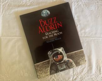 "Reaching for the Moon" Autographed by Buzz Aldrin & Wendell Minor (4 Available)