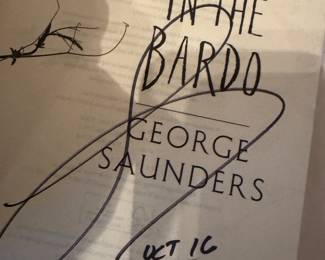 "Lincoln in the Bardo" Autographed by Geroge Saunders (3 Available)