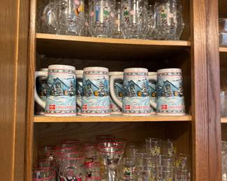 Huge Collection of Mugs, Glasses and Dinnerware