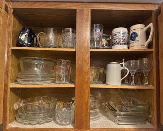 Huge Collection of Mugs, Glasses and Dinnerware