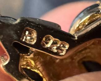 Sterling Silver Necklace with Sterling Silver Blue Sapphire Pendant