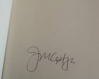 "The Childhood of Jesus" Autographed by J.M. Coetzee