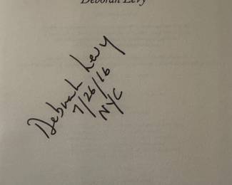 "Hot Milk" Autographed by Deborah Levy
