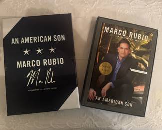 "An American Son" Autographed by Marco Rubio