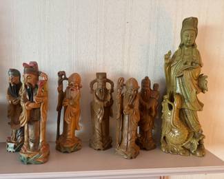 Resin & Wood Deity Statues