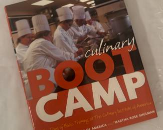 "Culinary Boot Camp" Autographed by Chef Paul & Martha Rose Shulman