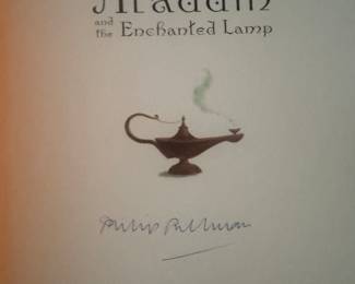 "Aladdin and the Enchanted Lamp" Autographed by Philip Pullman