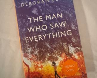 "The Man Who Saw Everything" Autographed by Deborah Levy (5 Available)