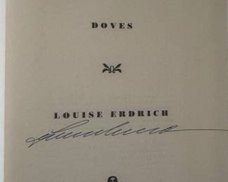 "The Plague of Doves" Autographed by Louise Erdrich