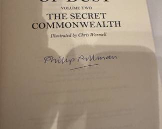 "The Book of Dust Vol 2" Autographed by Philip Pullman