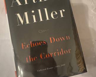 "Echoes Down the Corridor" Autographed by Authur Miller