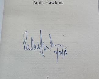 "The Girl on the Train" Autographed by Paula Hawkins	