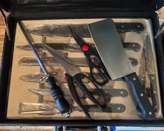 Solingen Knife Set with Briefcase (10 Available)