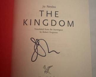"The Kingdom" Autographed by Jo Nesbo