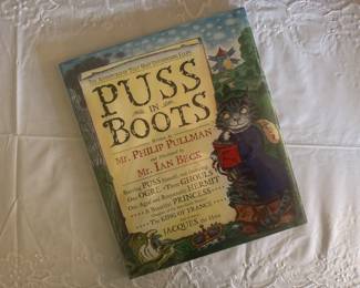 "Puss in Boots" Autographed by Philip Pullman & Ian Beck