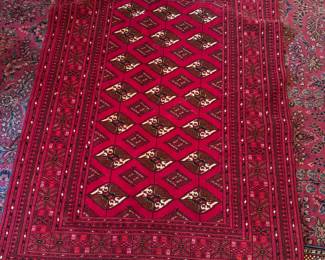 Hand-Woven Wool Persian Rug (80"L x 54"W)