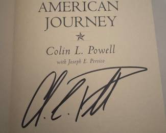 "My American Journey" Autographed by Colin Powell
