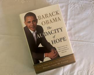 "The Audacity of Hope" Autographed by Barack Obama (2 Available)