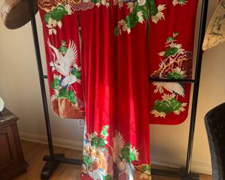 Upright Kimono with Display Stand