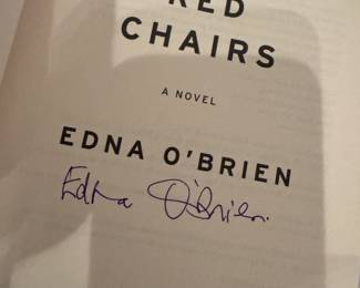 "The Little Red Chairs" Autographed by Edna O'Brien