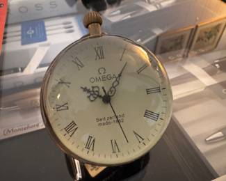 Omega 1882 Switzerland Crystal Spherical Ball Clock