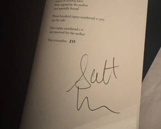 "Sundog" Autographed by Scott Walker