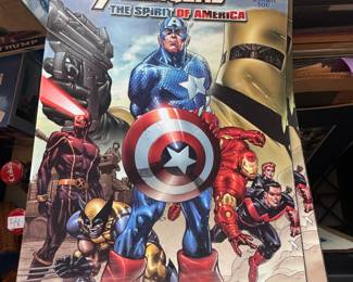 The New Avengers "The Spirit of America" Comic Books