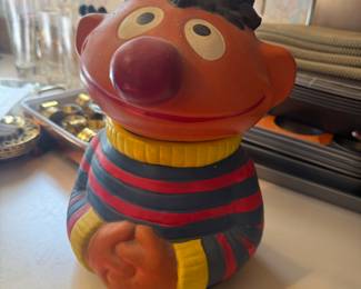 Vintage Sesame Street Ernie Cookie Jar