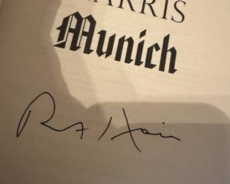"Munich" Autographed by Robert Harris