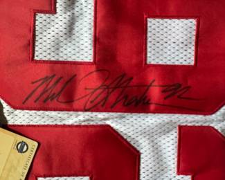 Reebok NFL New York Giant's Michael Strahan Autographed Jersey with COA / Size 48 / Brand New Never Worn / 2 Available