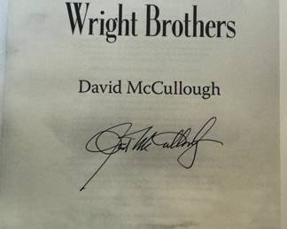 "The Wright Brothers" Autographed by David McCullough (3 Available)