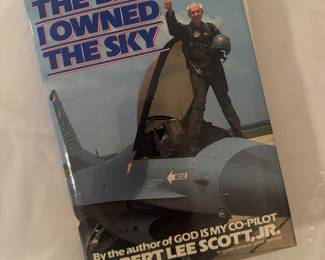 "The Day I Owned the Sky" Autographed by Robert Lee Scott, Jr. & Bob Scott