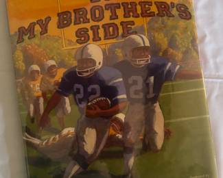 "By My Brother's Side" Autographed by Tiki Barber