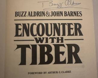 "Encounter with Tiber" Autographed by Buzz Aldrin