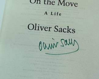 "On the Move A Life" Autographed by Oliver Sacks (3 Available)