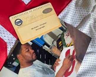 Reebok NFL New York Giant's Michael Strahan Autographed Jersey with COA / Size 48 / Brand New Never Worn / 2 Available