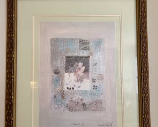 Framed Print "Flowers II" by Annabel Hewitt