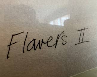 Framed Print "Flowers II" by Annabel Hewitt