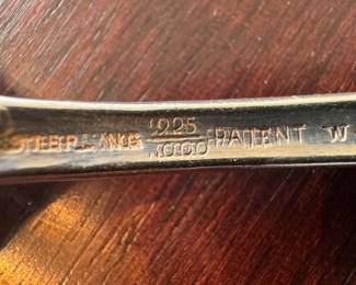 Wallace Sterling Silver Spoon - 40gms