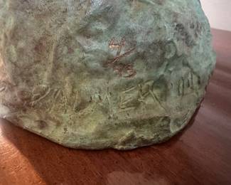 Bronze Dancing Birds Signed Walter Palmer