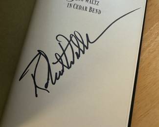 "Slow Waltz in Cedar Bend" Autographed by Robert James Waller
