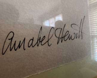 Framed Print "Flowers II" by Annabel Hewitt