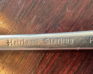 Heirloom Sterling Silver Spoon - 20gms